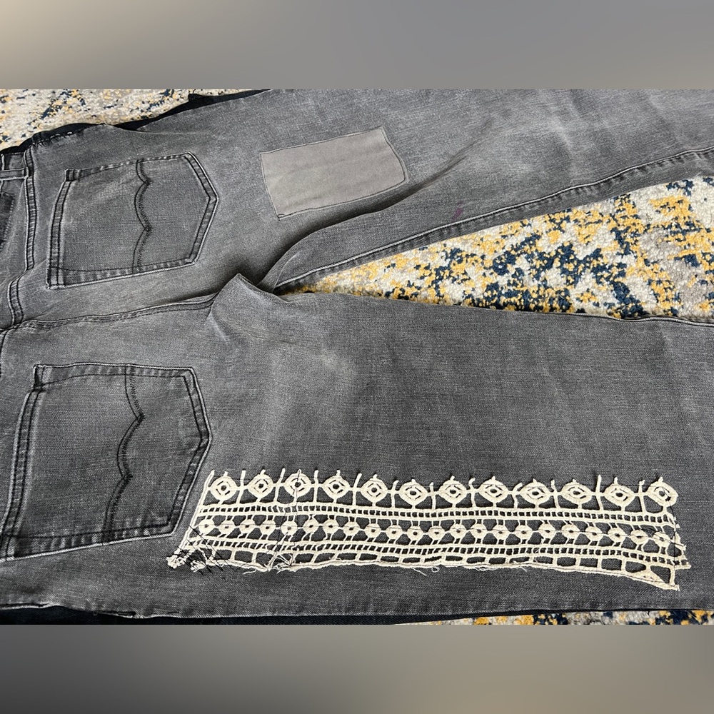 American Eagle Upcycled Patchwork Denim - image 7